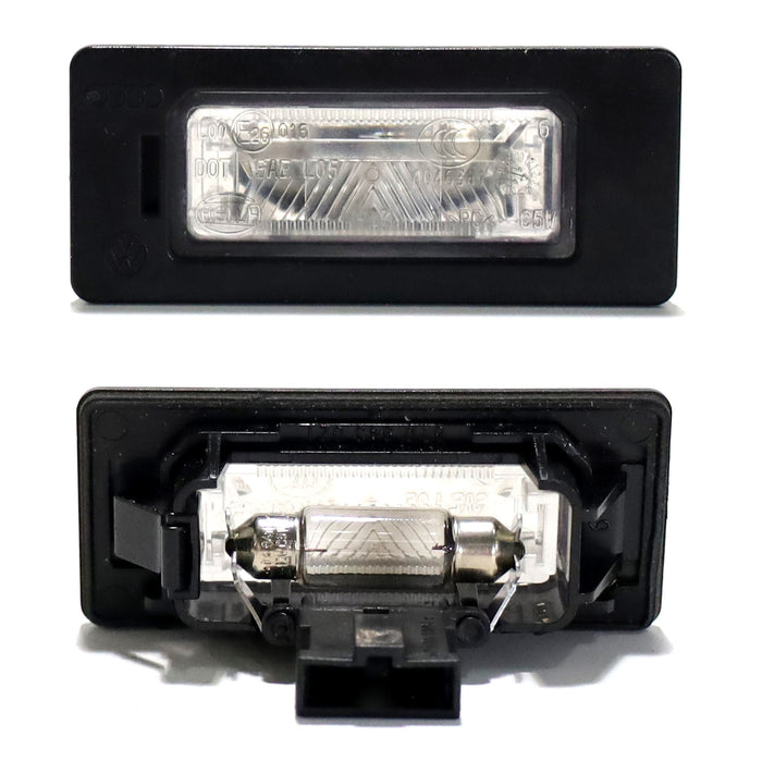 Used OEM License Plate Lights For 2009-12 Audi A4 S4 S5 A5 A6 A7 Q5 Q7 VW Passat