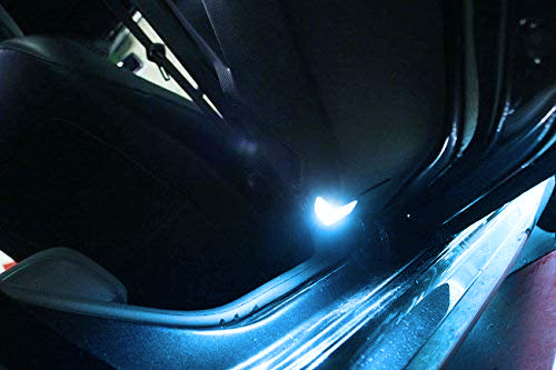 Aqua Ice Blue 18-LED Side Door Lights For VW Golf GTi EOS Jetta Passat Tiguan CC