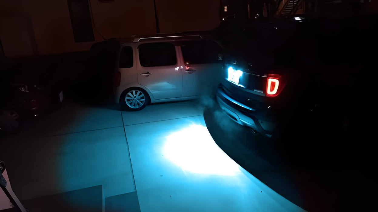 Ice Blue 18-SMD Full LED License Plate Light Kit For Jaguar XJ XF Ford Edge CMAX