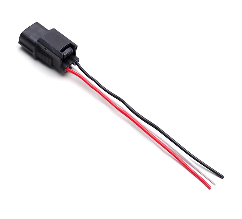 (1) Male Spare Repair Connector Plug w/ 6" Wiring For Acura/Honda AC Compressor