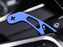 Blue Aluminum Steering Wheel Paddle Shift Extension Replacement For MK7 Golf/GTI