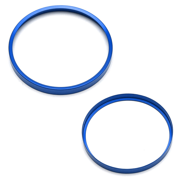 Blue Headlight Switch Surround Ring Trim For VW MK5/6 Golf GTI Jetta Passat CC