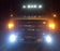 5pc Clear Lens Amber Yellow Full LED Cab Roof Marker Running Light Kit For Truck