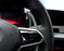 Grey Billet Aluminum Larger Paddle Shifters For Volkswagen 2022-up MK8 Golf GTI