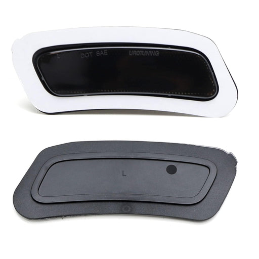Smoke Front Bumper Side Marker Reflectors For VW 22+ MK8 Golf/GTI, Replace Amber