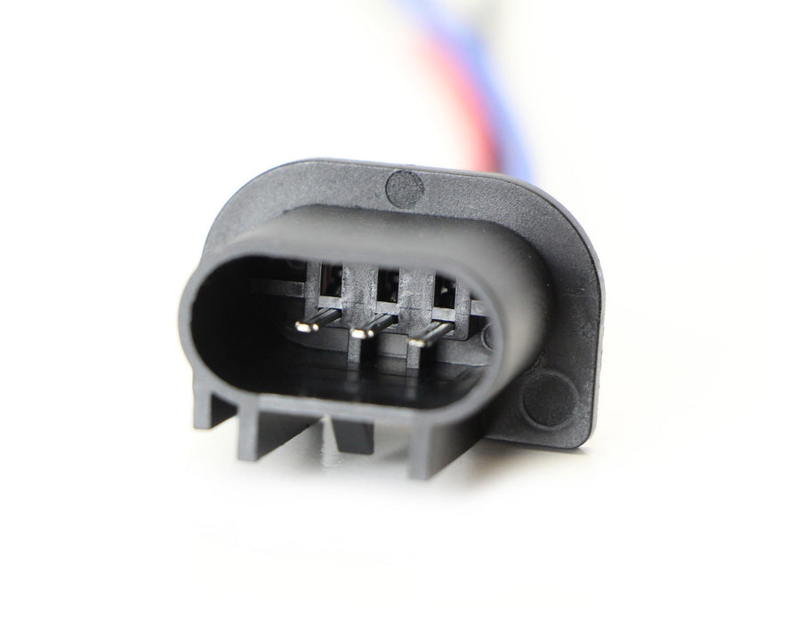 (2) 8" H13/9008 3-Way Male Adapter Pigtails Good For Light Conversion Retrofit