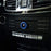 Blue Stereo Volume Control Knob Cover For Mercedes A B C E S CLA GLA GLK ML GL