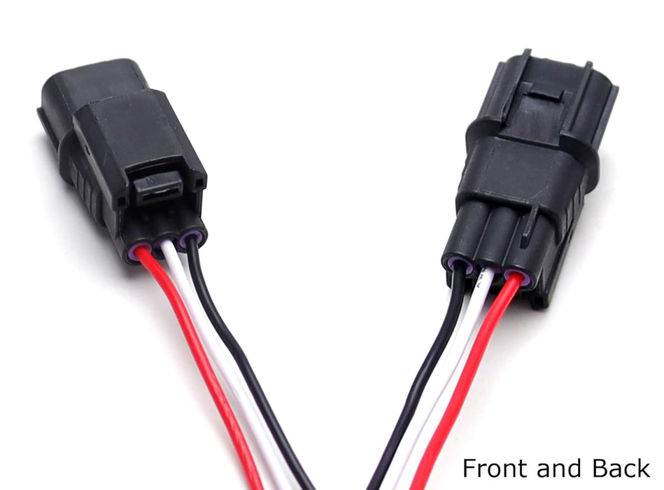 (1) Male Spare Repair Connector Plug w/ 6" Wiring For Acura/Honda AC Compressor