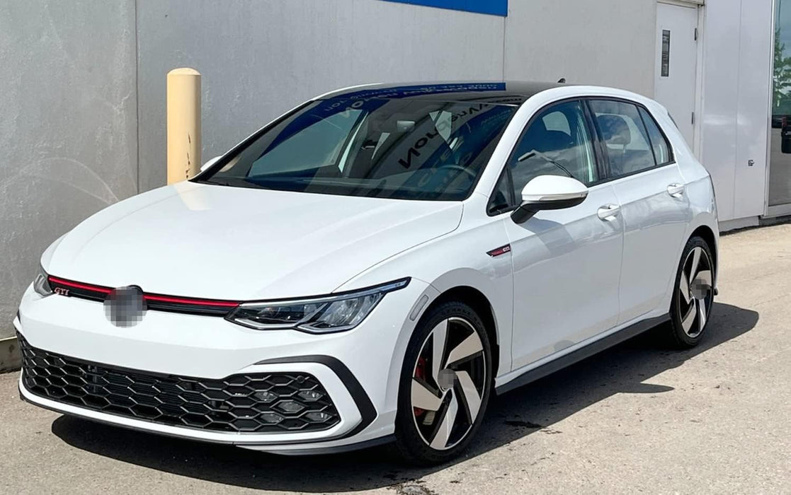 Clear Front Bumper Side Marker Reflectors For VW 22+ MK8 Golf/GTI, Replace Amber