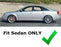 OE-Fit 3W Full White LED License Plate Light Kit For 97-04 Audi A6 S6 Sedan ONLY