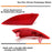 OE-Spec LH RH Red Lens Rear Bumper Reflectors For Lexus 2020-22 RX350 RX450 RX