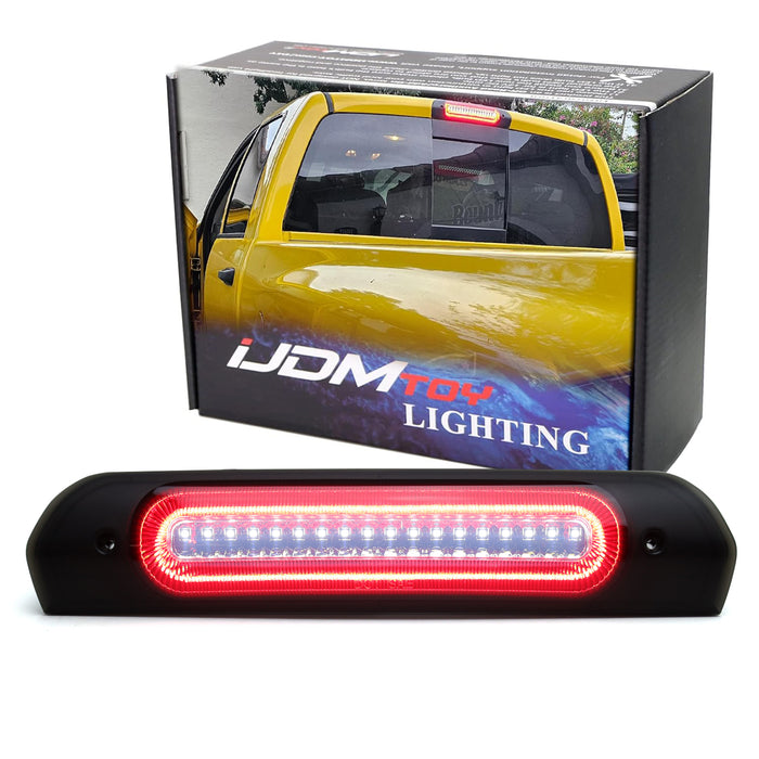 Smoked Strobe LED High Mount 3rd Brake Light For 02-09 Dodge RAM 1500 2500 3500