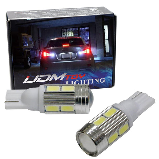 (2) High Power CREE XP-E T10 LED Bulbs For Car Backup Reverse Lights 912 921 T15