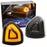 Smoke Lens 2-Pin Amber ONLY LED Side Mirror Corner Indicator Lamps For 10-18 RAM