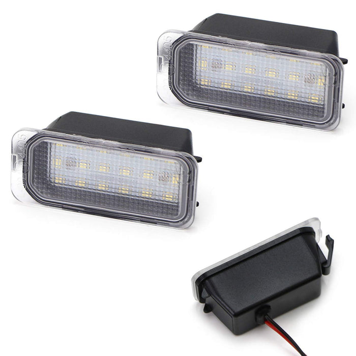 Aqua Ice Blue 18-SMD Full LED License Plate Light Kit For 2019-23 Ford Ranger T6