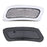 Clear Front Bumper Side Marker Reflectors For VW 22+ MK8 Golf/GTI, Replace Amber