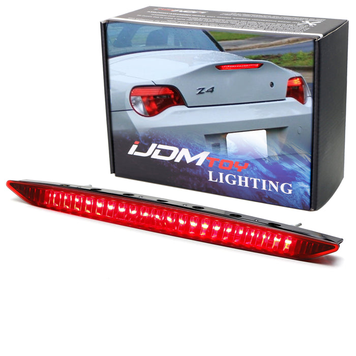 Red Lens LED Trunk Lid Third Brake Light Bar For 2003-08 BMW E85 Z4 Convertible