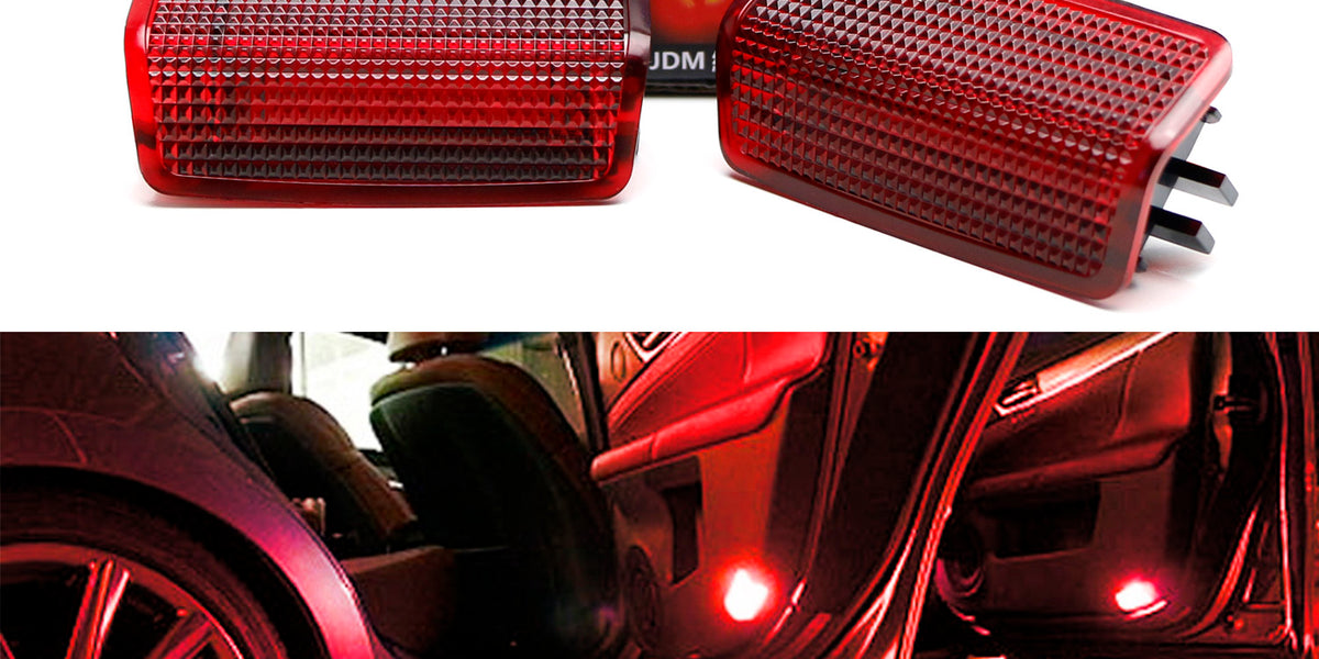 OEM-Replace Red Full LED Side Door Courtesy Lights Assy For Lexus