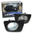 Clear Lens Fog Lamp Kit w/White LED Replacement Bulbs For Toyota 2006-09 4Runner