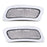 Clear Front Bumper Side Marker Reflectors For VW 22+ MK8 Golf/GTI, Replace Amber