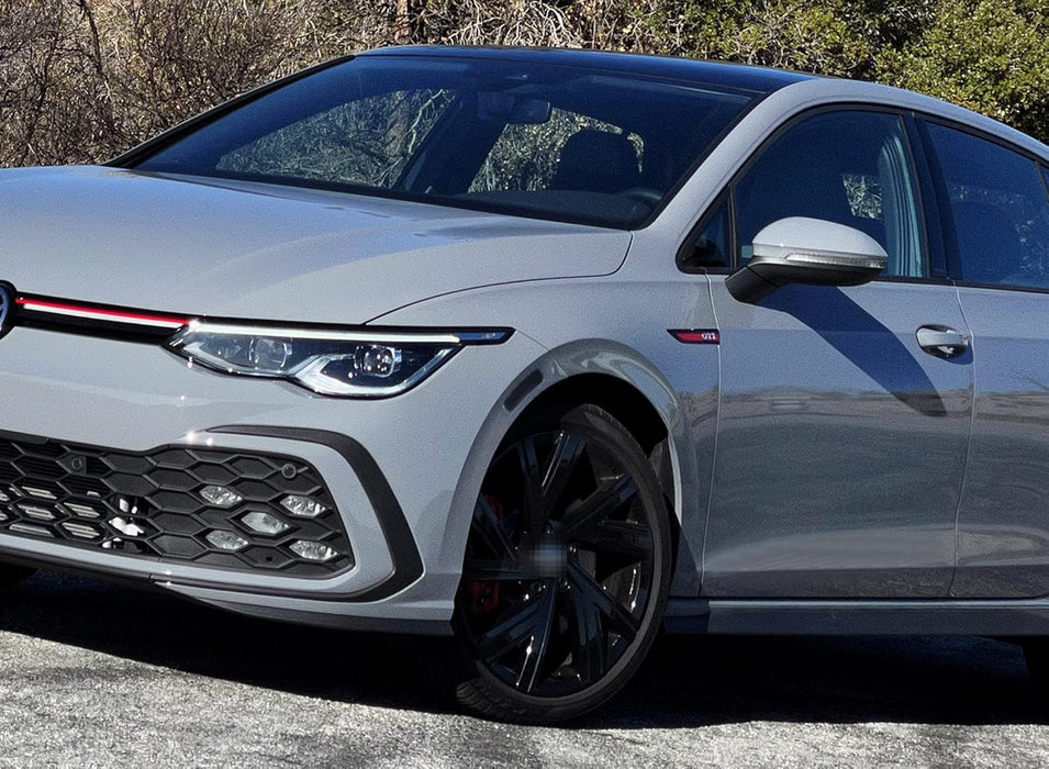 Smoke Front Bumper Side Marker Reflectors For VW 22+ MK8 Golf/GTI, Replace Amber