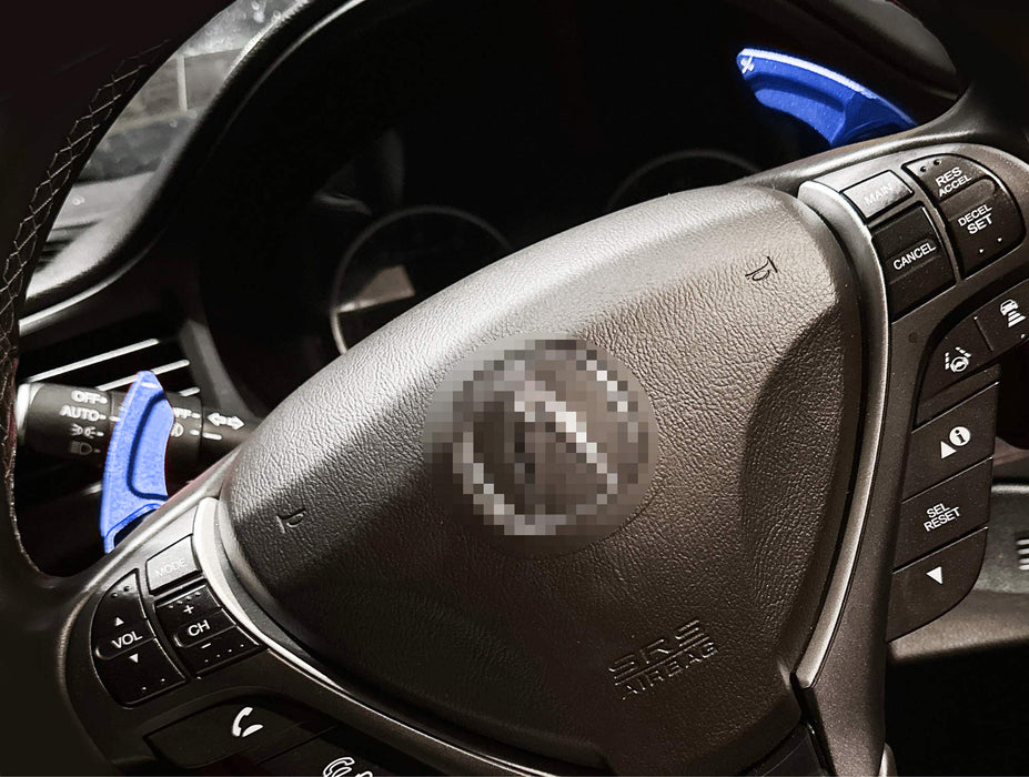 A-Spec Blue Steering Wheel Paddle Shifter Extension For Acura TLX ILX TSX RDX...