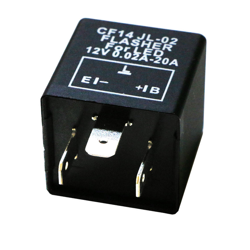 3-Pin CF14 CF-14 JL-02 EP35 LED Flasher Relay Fix Turn Signal Hyper Flash IssueF