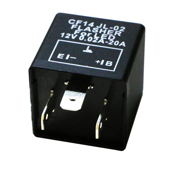 3-Pin CF14 CF-14 JL-02 EP35 LED Flasher Relay Fix Turn Signal Hyper Flash IssueF