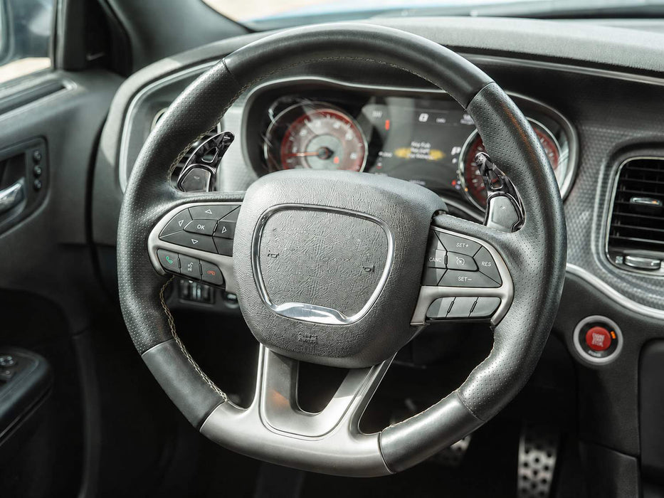 "Forged" Style Large Paddle Shifters For Challenger Charger Durango SRT/Hellcat