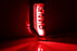 Red LED Background Illumination Kit 17-22 F250 F350 F450 Side Fender Emblem