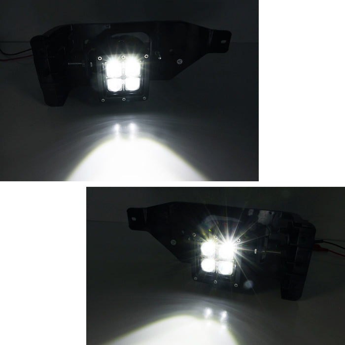 Fog Replace Complete 40W LED Pod Light Kit For 2005-07 Ford F250 F350 Excursion Fog Replace Complete 40W LED Pod Light Kit For 2005-07 Ford F250 F350 Excursion