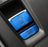 Blue Aluminum Hand Brake Release Button Decoration Cover For 18-22 Honda Accord