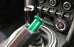 JDM Green Aluminum Handbrake eBrake Tip Push Button For Scion FRS Toyota 86 BRZ