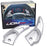 Silver Larger Aluminum Paddle Shifter For Challenger Charger Durango SRT/Hellcat