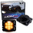 Smoked Lens Amber LED Side Marker Lights/Fender Flare Lamps For Jeep Wrangler JK