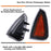 Semi Smoke Amber Lens Headlight Corner Side Marker Lamps For 06-10 Dodge Charger