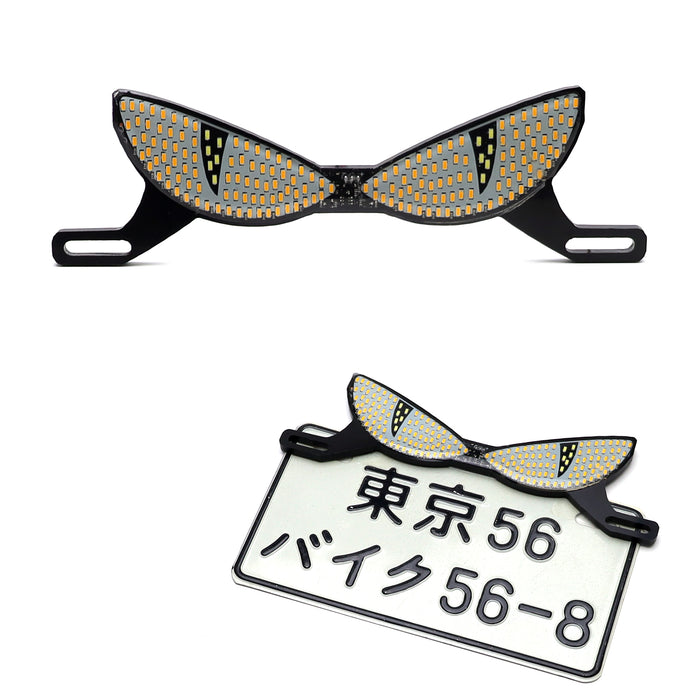 Universal Amber LED Strobe "Owl Eye" Lighting Kit for Motorcycle, ATV, Dirt Bike