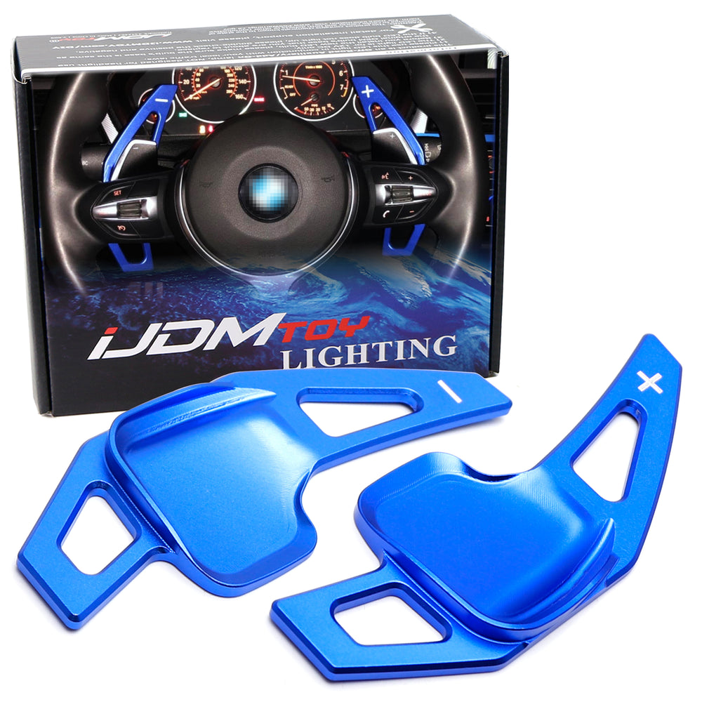 Blue Steering Wheel Paddle Shifter Extension Cover For BMW F48 X1