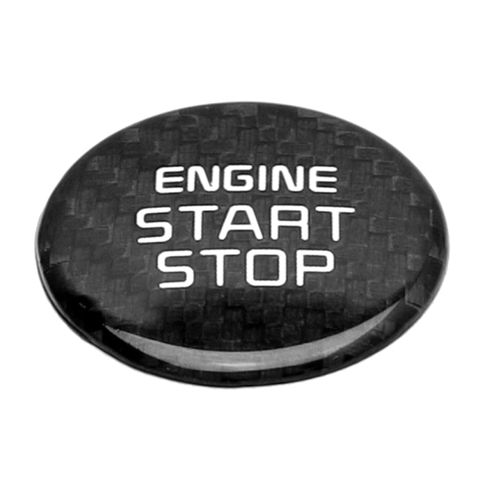 GT-Line Spec Black Real Carbon Fiber Engine Push Start Button For Kia Stinger K5