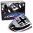 Black/White UK Union Jack Design Engine Start Push Start Cap Cover For Gen3 MINI