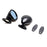 Retro Style Blue Glass Door Wing Rear View Mirrors For Mazda Miata & Universal