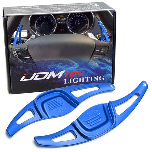 Blue Large Paddle Shift Extension For Hyundai 2011?€?14 Sonata, Kia 2014-16 Forte