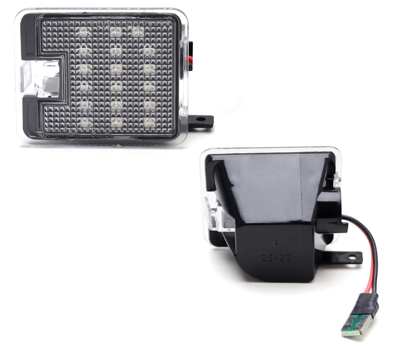 Deep Blue 18-SMD LED Under Side Mirror Puddle Lights For Ford Focus C-Max Escape