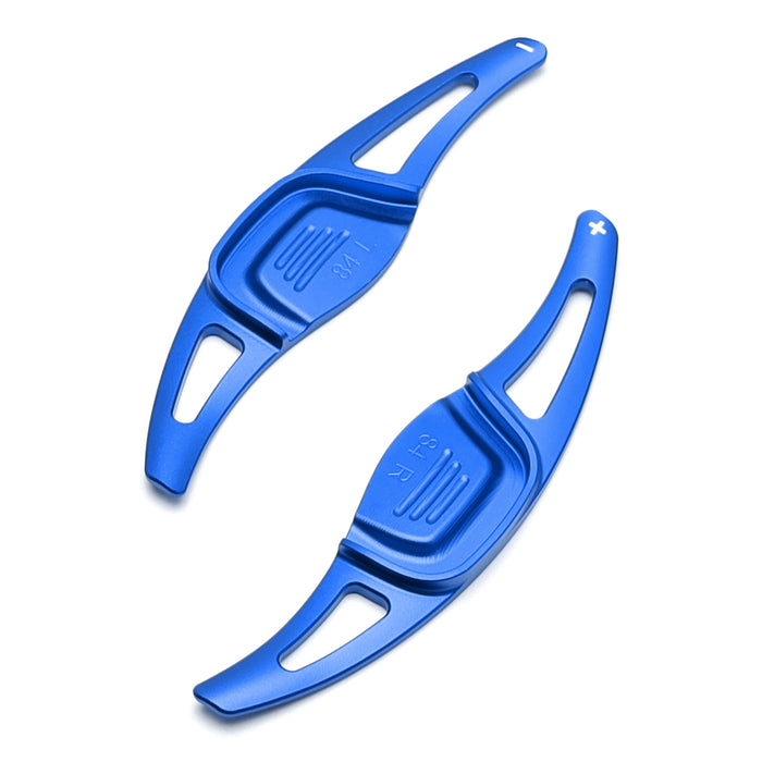 Blue Large Paddle Shift Extension For Hyundai 2011?€?14 Sonata, Kia 2014-16 Forte