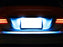 Aqua Ice Blue Full LED License Plate Lights For MINI Clubman Countryman Paceman