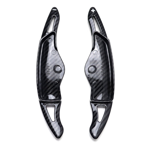 Twill-Weave "Carbon" Steering Wheel Paddle Shift For Genesis G70 Sonata Elantra