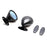 Carbon Fiber Retro Style Door Wing Rear View Mirrors For Mazda Miata & Universal