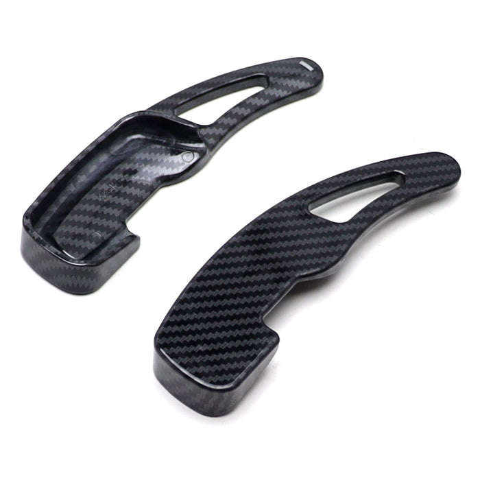 Twill-Weave "Carbon" Large Steering Wheel Paddle Shifter For Lexus GS350 RX350