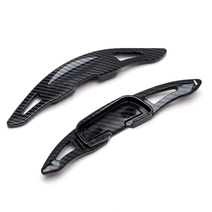 Twill-Weave "Carbon" Steering Wheel Paddle Shifter For Mazda 3 6 CX-3 CX-5 MX-5