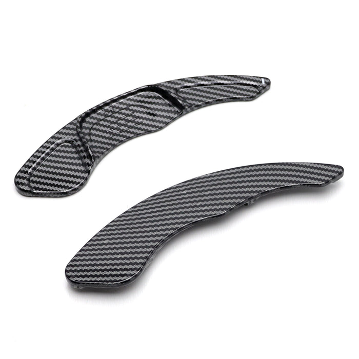Twill-Weave Carbon Large Steering Wheel Paddle Shift For VW MK7 Golf/GTI Jetta